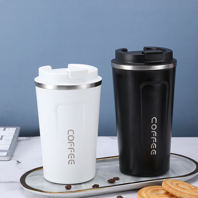 Minimalista White Box Coppa di caffè isolante a vuoto per tazza in acciaio inossidabile personalizzata