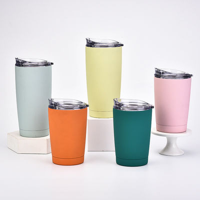 Classico stile di design aspirapolvere in acciaio inox bottiglia d'acqua con paglia di plastica