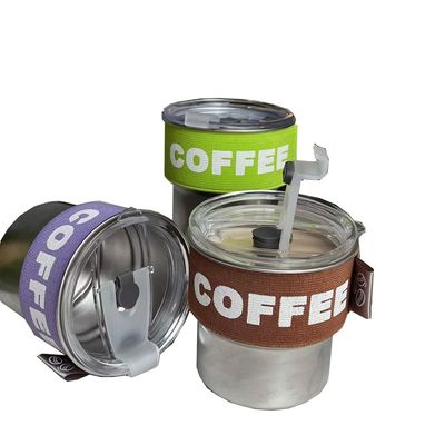 400 ml di acciaio inossidabile 304 termoisolatore a vuoto Tumbler Tazze per auto da viaggio per MUGS