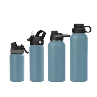 18oz doppia parete 304 Acciaio inossidabile bottiglia d'acqua, vasca idraulica isolata con coperchio più recente