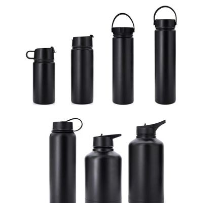 18oz doppia parete 304 Acciaio inossidabile bottiglia d'acqua, vasca idraulica isolata con coperchio più recente