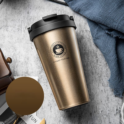 Tazza da caffè per viaggi Bottella d'acqua idromassaggio isolante 500 ml per viaggi occasionali