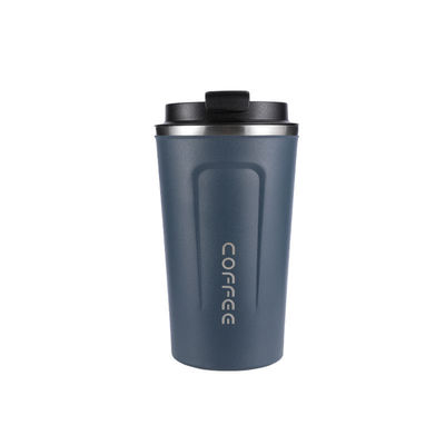Stampa del logo personalizzato Tazza isolante a vuoto con tappo per bottiglia d'acqua in acciaio inossidabile