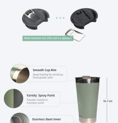 600ml Acciaio inossidabile Mug Travel Tumbler Mantenere le bevande alla temperatura perfetta