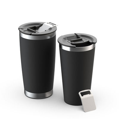 304 Acciaio inossidabile Tazza da viaggio Caffè Isolato Bottiglia da birra per ufficio Bottiglia da tumbler 600ml