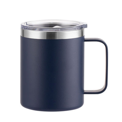 14 oz doppio isolante in acciaio inossidabile Mug di viaggio personalizzato per tutto il giorno bevande calde o fredde