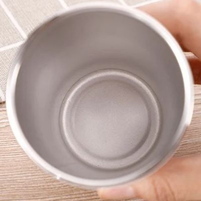 Tazza di birra portatile in acciaio inossidabile per campeggio all'aperto