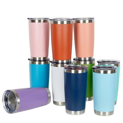 Tazze isolate in acciaio inossidabile con capacità di 550 ml/600 ml