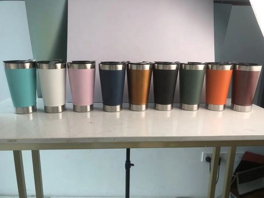 Bottiglie a vuoto resistenti in viaggio Tazza da caffè 20 oz in acciaio inossidabile