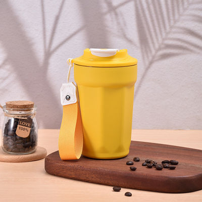 Sostenibile in acciaio inossidabile Tumbler 420ml Tazze da viaggio con coperchio Tazze d'acqua Custom Mug