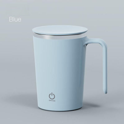 Acciaio inossidabile miscelare Tumbler 400ml Magnetico agitare tazza di caffè per ufficio scuola