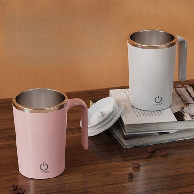 Viaggio Occasione Acciaio inossidabile rosa Differenza di temperatura Miscelatore di tazze di caffè