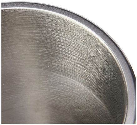 Tazza da tè in acciaio inossidabile a doppia parete da 16 oz con maniglia per la preparazione di bevande