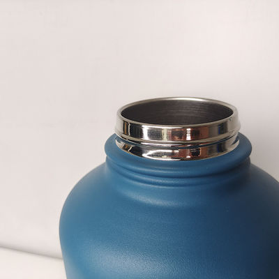 Bottiglia ecologica di lusso personalizzata Bottiglia d'acqua isolata con coperchio di qualità alimentare in PP