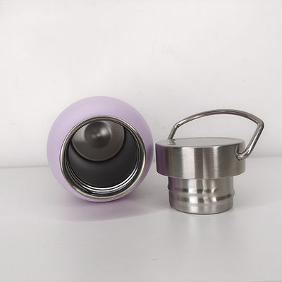 Capo in PP di qualità alimentare 500 ml di acciaio inossidabile bottiglia di acqua sportiva a doppio isolamento per campeggio