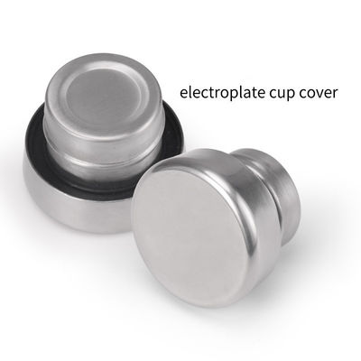 Acciaio inossidabile 304 500ml Tazza sportiva Vernice di gomma Bottiglia d'acqua con coperchio di qualità alimentare PP