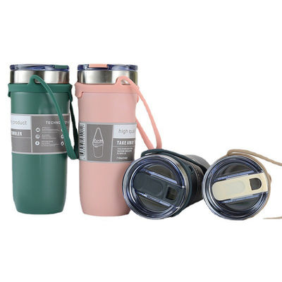 Tazza di viaggio portatile in acciaio inossidabile personalizzata per campeggio e attività all'aperto