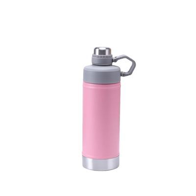 Logo personalizzato accettabile doppio muro vuoto isolato sport termo flacone manica