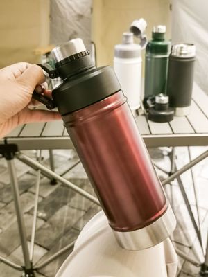 Reutilizzabile Colorato 422,2g Advantage impermeabile 750ml Gym Thermos 550ml Flask Gift Set