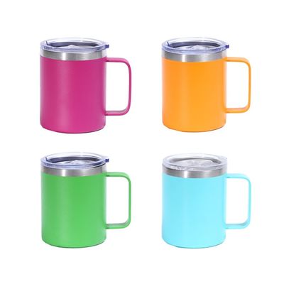 Logo personalizzato Tazza di viaggio personalizzata Tazza in acciaio inossidabile per adulti 12oz / 14oz Capacità