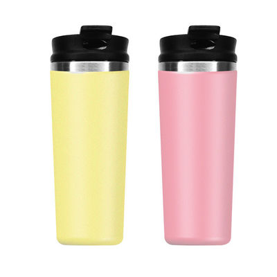 Sostenibile Custom 12oz 16oz Doppia Parete Vaso Isolato Acciaio Inossidabile Sport Bottiglia d'Acqua