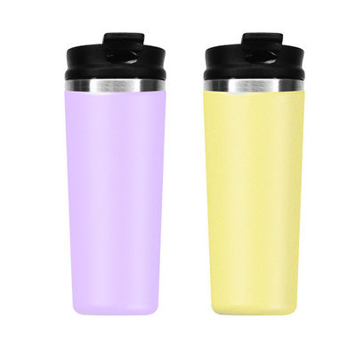 Sostenibile Custom 12oz 16oz Doppia Parete Vaso Isolato Acciaio Inossidabile Sport Bottiglia d'Acqua