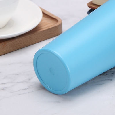 Tazza da caffè in acciaio inossidabile a doppia parete in stile cartone animato per viaggi