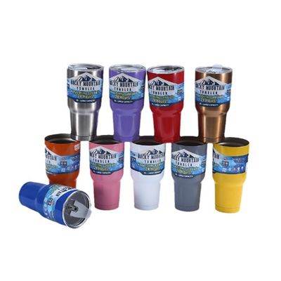 Stile doppio muro Acciaio inossidabile Pint Cups Vacuum Beer Tumbler Mug Miglior per i regali