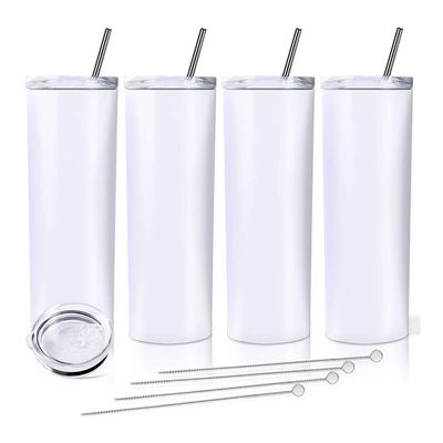 Stoccata 20oz di acciaio inossidabile doppia parete magra dritta sublimazione Tumbler in vendita