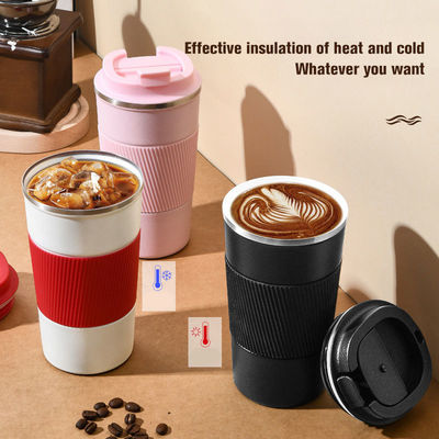 304 Tazza di caffè isolante in acciaio inossidabile Buon effetto isolante 380ml/510ml Capacità