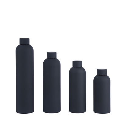 750 ml bottiglia sportiva in acciaio inossidabile a doppia parete a bocca piccola per acqua calda senza BPA