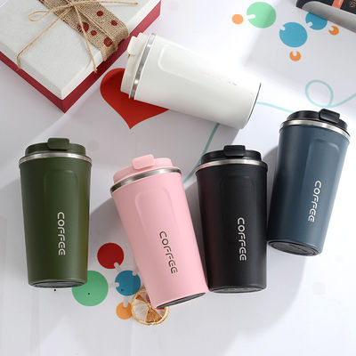 Tazze di caffè termali isolate Logo personalizzato 13 oz 17 oz Tumbler in acciaio inossidabile per i viaggi