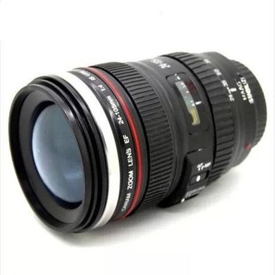 Fotocamera bianca Lente tazza di caffè Termo grande regalo per i fotografi stile di design classico