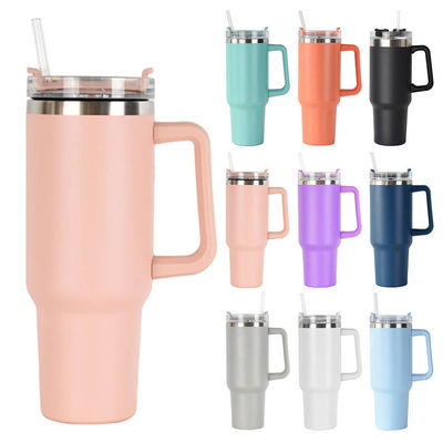Bottiglia d'acqua riutilizzabile Custom Multicolore Sublimazione a vuoto Tazza di caffè in acciaio inossidabile