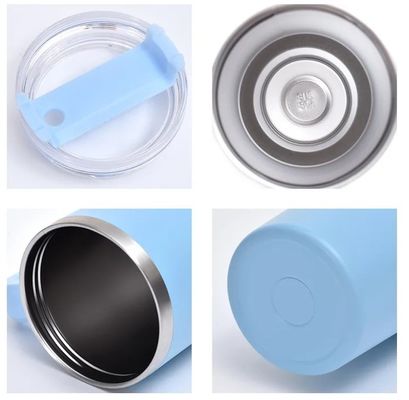 Bottiglia d'acqua riutilizzabile Custom Multicolore Sublimazione a vuoto Tazza di caffè in acciaio inossidabile