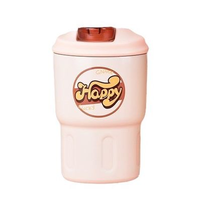 Portatile alta bellezza tazza d'acqua isolante OEM accettabile per ufficio e scuola donna