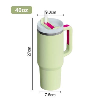 40oz di maniglia in acciaio inossidabile per viaggi e attività all' aperto