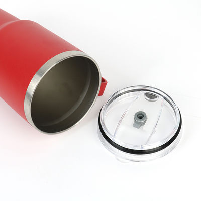 30oz Tumbler con maniglia doppia parete vuoto isolato tazza da viaggio rifornito e durevole
