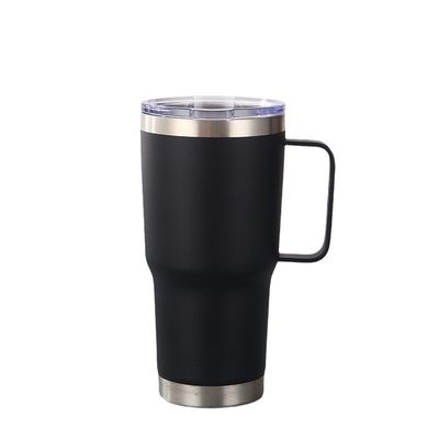 20 oz Doppia Isolata Viniera Senza Stagno Con Maniglia E Paglia Migliora la Tua Immagine