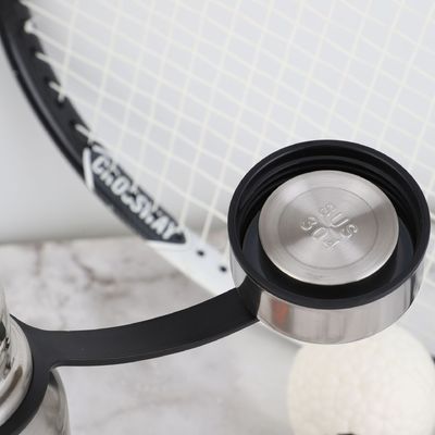 Flasche di aspirapolvere sportive in acciaio inossidabile con isolamento a doppia parete colore personalizzato