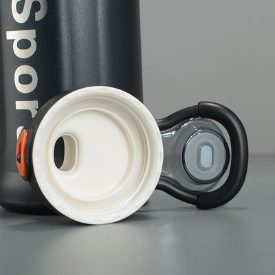 850ml Sports Design Vacuum Isolato Acciaio Inossidabile Tazza Termica con Maniglia e Paglia