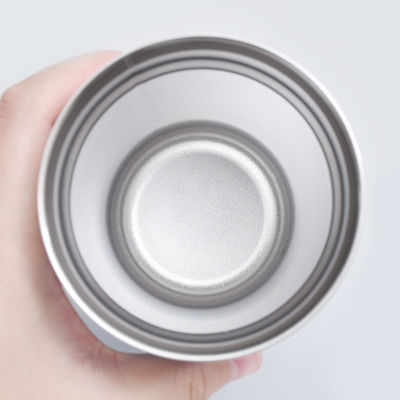 Tazza da caffè portatile in acciaio inossidabile da 500 ml per il caffè personalizzato in movimento