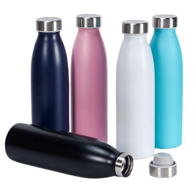 Flasche a vuoto termoli Doppia parete Acqua in acciaio inossidabile con opzioni di colore