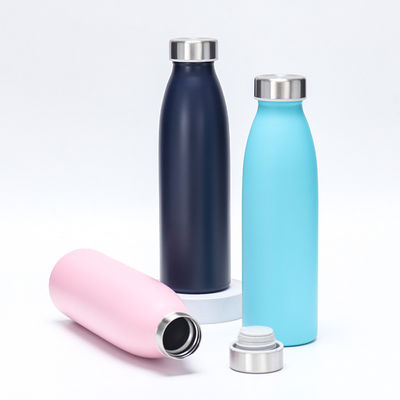 Flasche a vuoto termoli Doppia parete Acqua in acciaio inossidabile con opzioni di colore