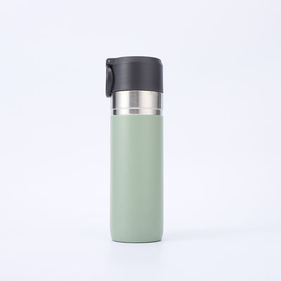 500 ml Bottiglia sportiva in metallo Tazza dritta Bottolina termo isolante a vuoto con infusore di tè