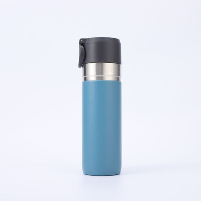 500 ml Bottiglia sportiva in metallo Tazza dritta Bottolina termo isolante a vuoto con infusore di tè