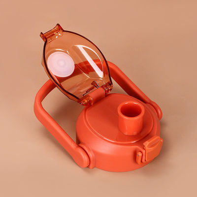 Bottiglia d'acqua esterna con maniglia portatile e copertura rimbalzante accetta colori personalizzati