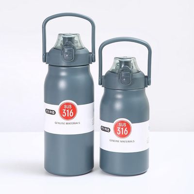 Colori personalizzati Acciaio inossidabile doppia parete Isolato Direct Drinking Sports Bottle
