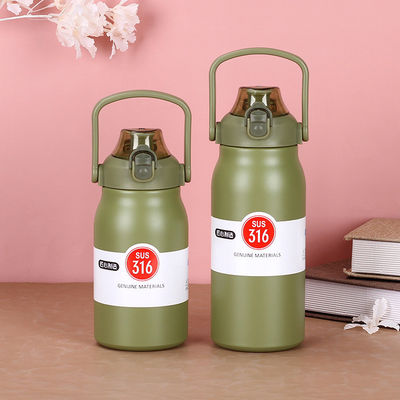 Colori personalizzati Acciaio inossidabile doppia parete Isolato Direct Drinking Sports Bottle