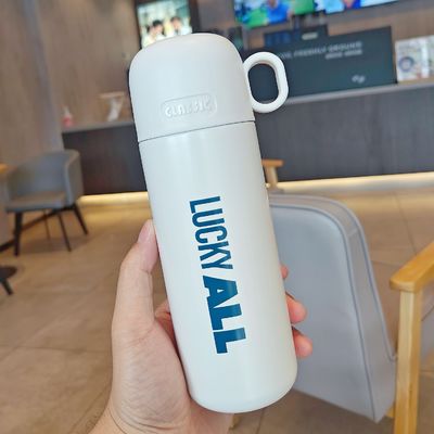 Funzionale 500ml Acciaio Inossidabile Bambini Bottiglia d'acqua Mantenere le bevande alla temperatura desiderata
